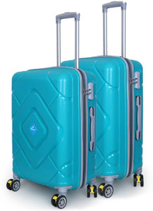 Romax RomaxAquaBs2 Cabin & Check-in Set 8 Wheels - 24 inch Aqua