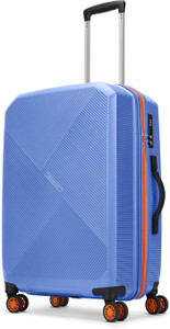 ARISTOCRAT Apex Hard Side Polypropylene Luggage | Trolley Bag with Combination Lock Check-in Suitcase 8 Wheels - 31 Inch