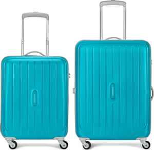 ARISTOCRAT Set of 2 (Small 55cm| Medium 65cm) - Trolley Bag Cabin & Check-in Set 4 Wheels - 27 inch