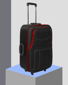 TheVC High Quality/Imported Luggage/Domestic Warranty/Polyester/Classy Look & Feel Expandable  Check-in Suitcase 2 Wheels - 24 inch