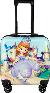 STORITE 360° Rotation, Outing Travelling Luggage Kids Trolley Bag with Adjustable Handle Cabin Suitcase 4 Wheels - 15 inch
