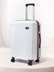ALFA by VIP Excel Secure Hard Side Luggage | Trolley Bag With Flushed Combination Lock Check-in Suitcase 8 Wheels - 26 Inch