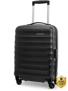 AMERICAN TOURISTER Barcelona Spinner 55 CM Gunmetal Cabin Suitcase 4 Wheels - 22 Inch