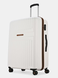ARISTOCRAT Atlas Check-in Trolley Bag | Hard Luggage | Combination Lock with Sturdy Zipper Check-in Suitcase 8 Wheels - 30 Inch