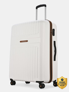 ARISTOCRAT Atlas Check-in Trolley Bag | Hard Luggage | Combination Lock with Sturdy Zipper Check-in Suitcase 8 Wheels - 30 Inch