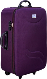 TRALUX Travel Trolley Bag/Suitcase Bag Number Lock With 3 Wheels Check-in Suitcase 3 Wheels - 20 inch