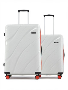 HRX by Hrithik Roshan Madrid 2 (Small 58cm | Medium 66cm) Cabin & Check-in Set 8 Wheels - 26 inch