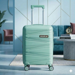 KILLER Hard Sided Spinners, Expandable Travel & Luggage Bags Trolley Bag Expandable  Check-in Suitcase 4 Wheels - 24 inch