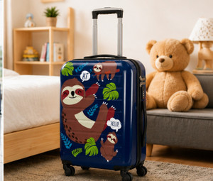 Miss & Chief Printed kid Trolley bag Cabin Suitcase 8 Wheels - 18 inch Cabin Suitcase 8 Wheels - 20 inch