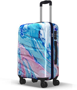 SAFARI Hue 8 Wheels Printed Trolley Bag Check-in Suitcase 8 Wheels - 26 inch