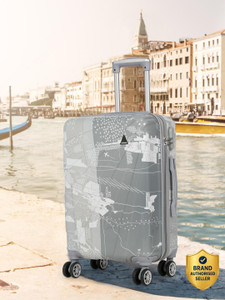 Teakwood 22 Inch 8 Wheel Hard Sided Suitcase - Image 6