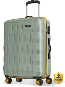 ARISTOCRAT Comet 26 inch Green 8-Wheel Suitcase - Image 6