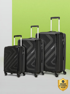 Kamiliant by American Tourister Combination Lock-Kiza(Small55Cm|Medium68Cm|Large79Cm) Cabin & Check-in Set 4 Wheels - 27 inch
