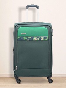 ARISTOCRAT Commander Strolly (E) 69 Forest Green Expandable  Check-in Suitcase 4 Wheels - 27 Inch