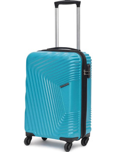 YAYAVAR Monaco Scratchproof 360Degree Rotating Latest Design Trolley Bag Cabin Suitcase 4 Wheels - 22 Inch
