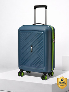 ALFA by VIP Rhino Strong Hard Side Luggage | Trolley Bag With Flushed Combination Lock Cabin Suitcase 8 Wheels - 22 Inch