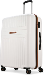 ARISTOCRAT Atlas Check-in Trolley Bag | Hard Luggage | Combination Lock with Sturdy Zipper Check-in Suitcase 8 Wheels - 26 Inch