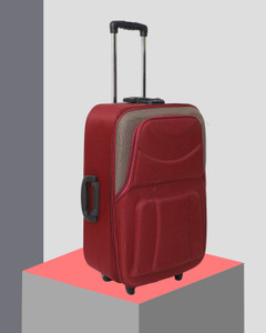 TheVC High Quality/Imported Luggage/Domestic Warranty/Polyester/Classy Look & Feel Expandable Check-in Suitcase 2 Wheels - 24 24