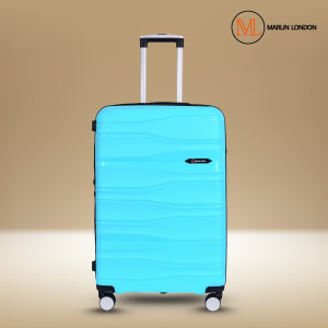 Marlin London UDAAN Light-Weight & Durable Polyproylene Hard Luggage Cabin Suitcase 8 Wheels - 20 inch