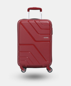 AMERICAN TOURISTER Upland Dark Red Trolley Bag(AMT UPLAND SP 55/20-D.RED) Cabin Suitcase 4 Wheels - 22 Inch