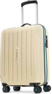 ARISTOCRAT Photon Max Hard Side Luggage | Trolley Bag With Flushed Combination Lock Cabin Suitcase 4 Wheels - 22 Inch