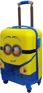 Swarn Minion 21inch Luggage/Travel Suitcase for Kids, Trolley Bag Expandable  Cabin Suitcase 4 Wheels - 21 inch