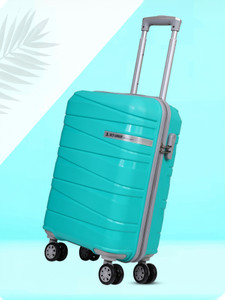 JACY LONDON Hard Sided ABS and PC 8 Wheel Spinners, Expandable Bag with Combi Lock(ZX-2585) Cabin Suitcase 8 Wheels - 22 inch