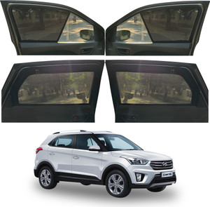 autoluxer Side Window Sun Shade For Hyundai Creta (Black) - Image 1