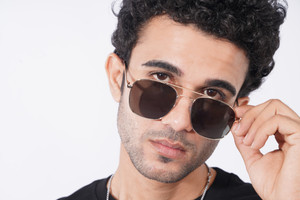 Accentz Aviator Rectangular Sunglasses - Image 5