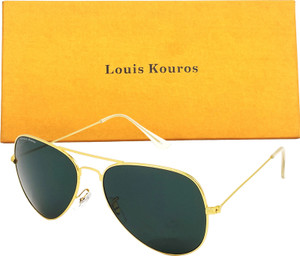 LOUIS KOUROS Aviator Sunglasses