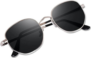 ROADWAY Retro Square, Round Sunglasses