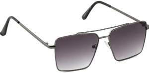 I REBEL Retro Square, Aviator Sunglasses