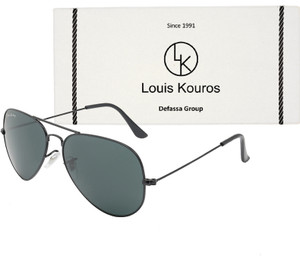 LOUIS KOUROS Aviator Sunglasses