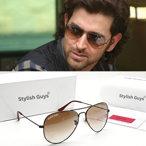 STYLISH GUYS Aviator, Rectangular, Wayfarer, Round, Spectacle , Oval, Sports Sunglasses