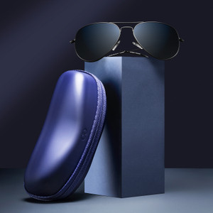 Buy VINCENT CHASE by Lenskart Aviator Sunglasses Blue For