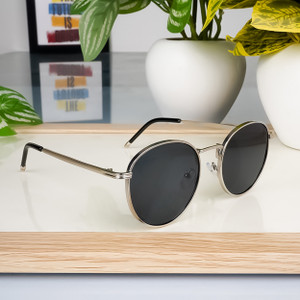 VOYAGE Round Sunglasses