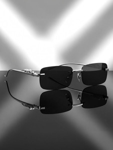 YOUTH CLUB Rectangular Sunglasses