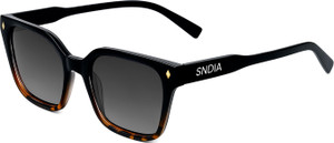 SNDIA Retro Square Sunglasses