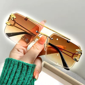 ROADWAY Rectangular Sunglasses