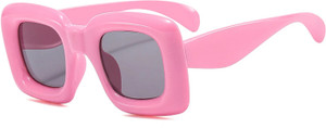 ZQBIEE Retro Square Sunglasses
