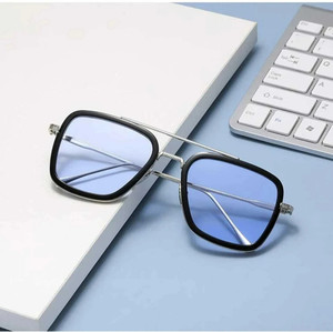 EBRACOLLECTION Wayfarer, Retro Square Sunglasses