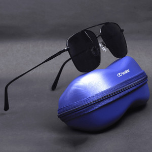 VINCENT CHASE by Lenskart Rectangular Sunglasses