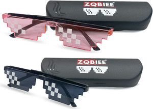 ZQBIEE Retro Square Sunglasses