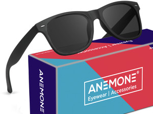 Anemone Wayfarer, Retro Square Sunglasses