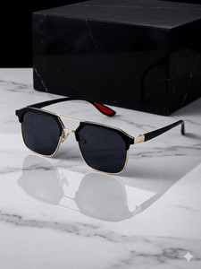 Vizor UV Protection Clubmaster Sunglasses (Free Size) - Image 1