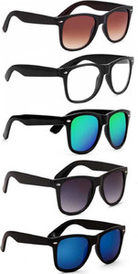 ELLIGATOR Wayfarer Sunglasses