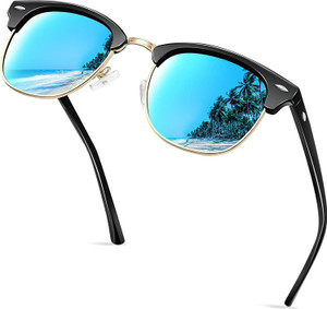 I REBEL Clubmaster, Aviator Sunglasses