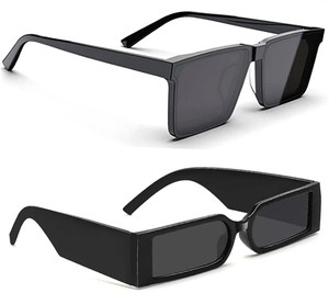 ELLIGATOR Wayfarer, Retro Square Sunglasses