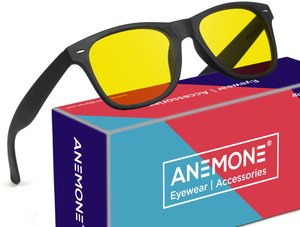 Anemone Wayfarer, Retro Square Sunglasses