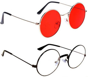 ELLIGATOR Round Sunglasses